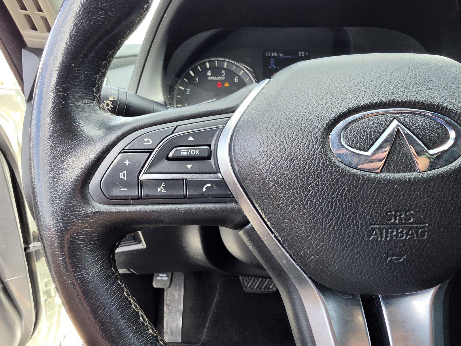 Used 2020 Pure White INFINITI 3.0t LUXE image 31