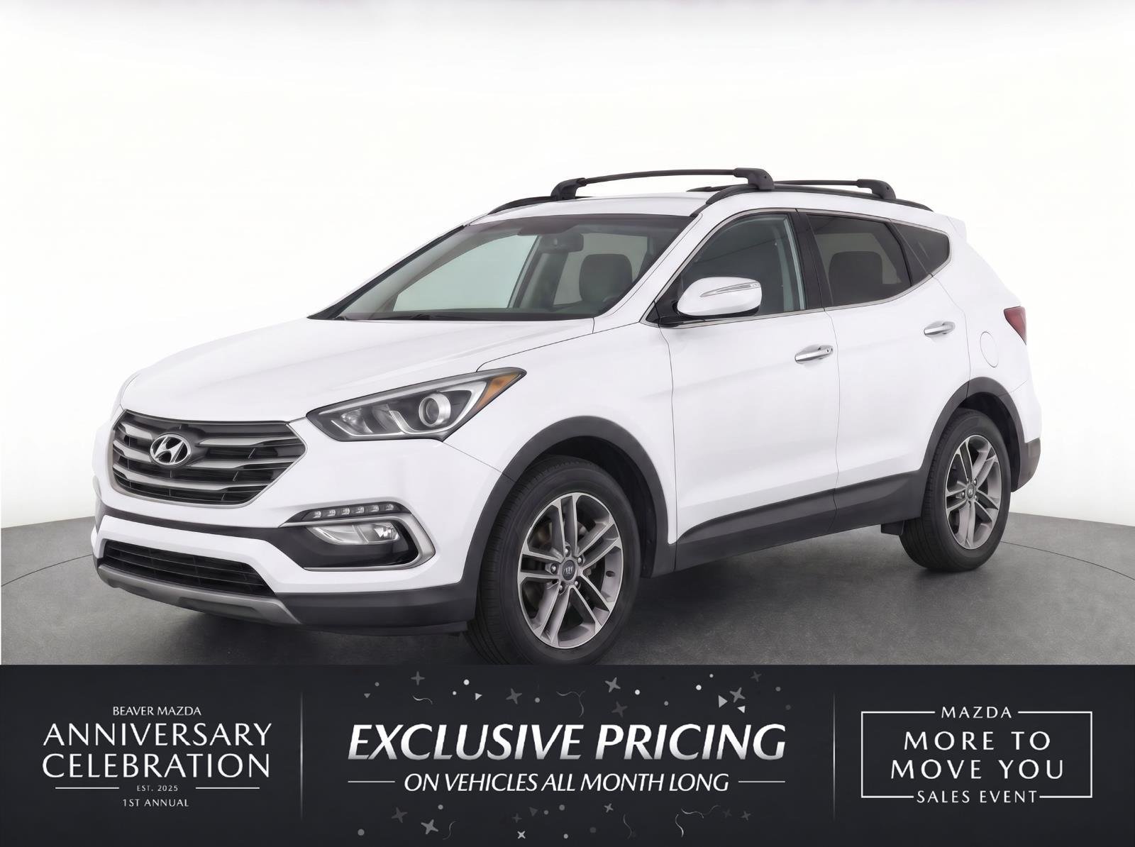 Used 2017 Frost White Pearl Hyundai 2.4L image 1