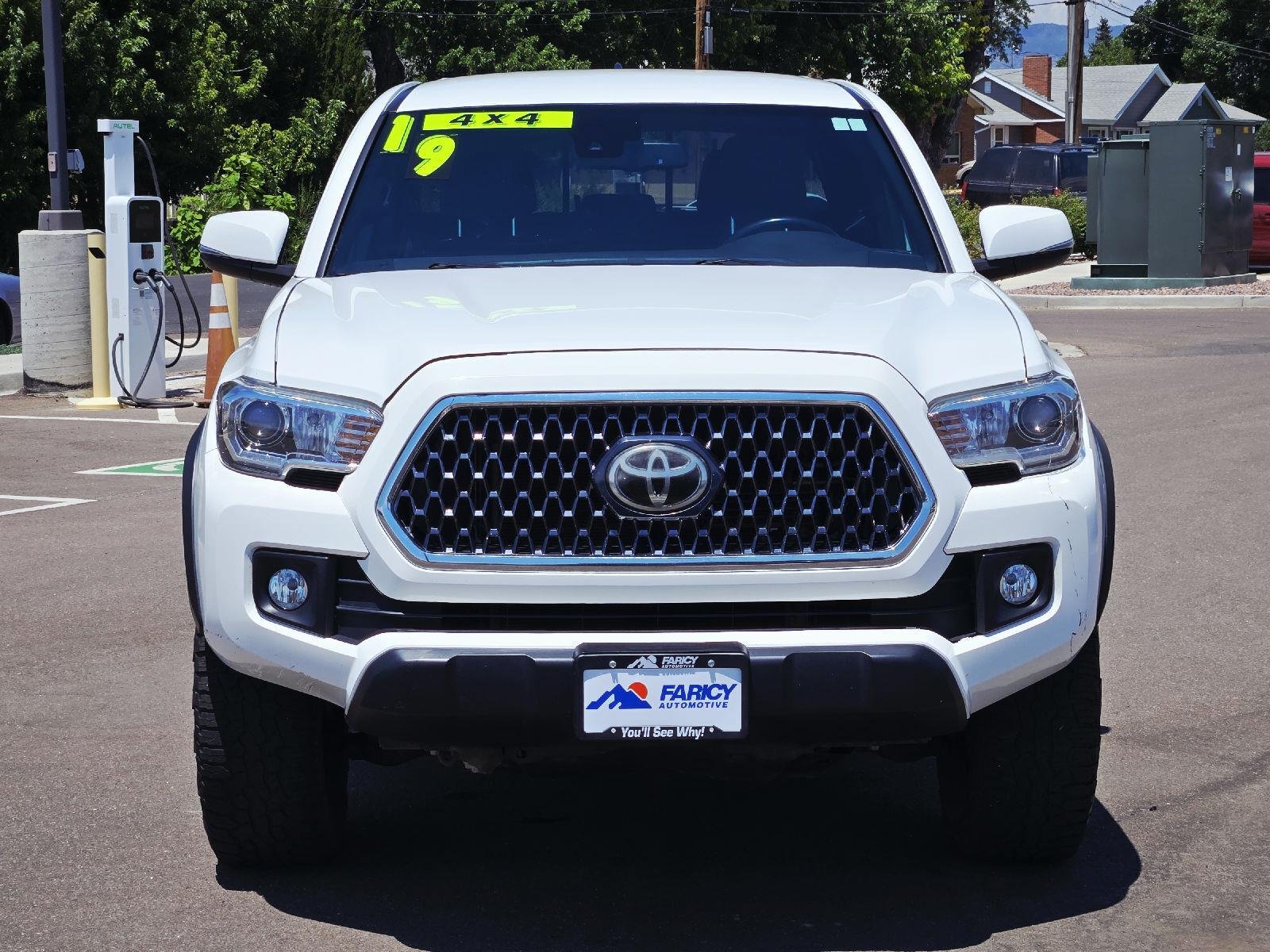 Used 2019 Super White Toyota TRD Off Road image 2