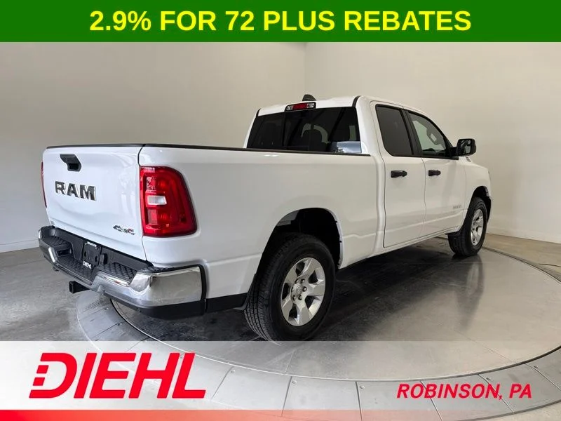 New 2026 Bright White Clear-Coat Exterior Paint RAM Tradesman image 7