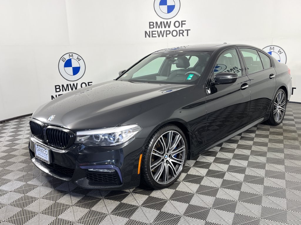 Used 2018 Black BMW 540i xDrive image 3
