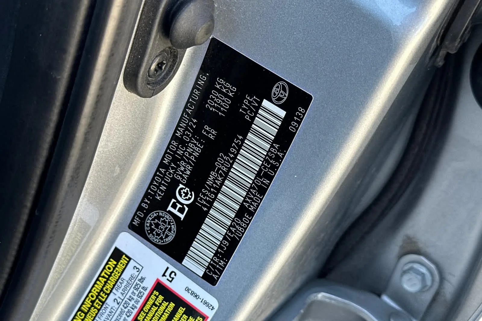 Certified Used 2024 Silver Toyota SE image 25