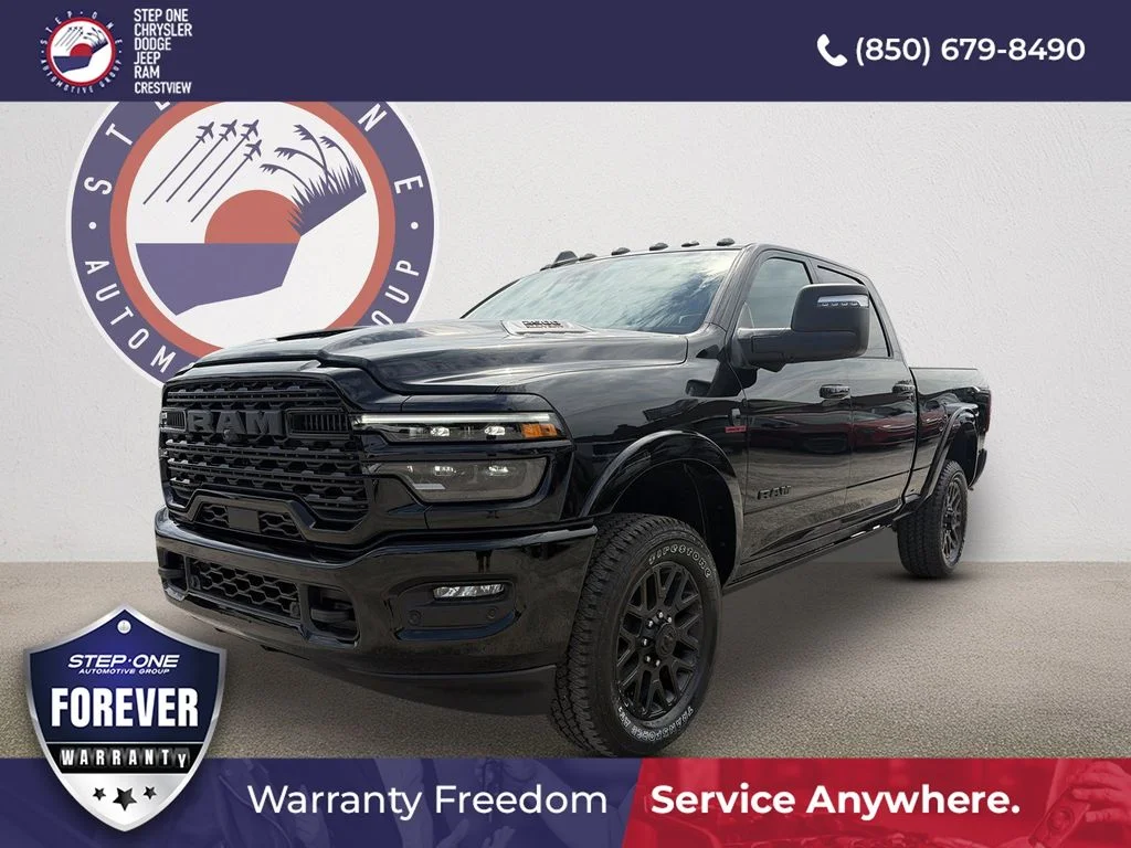 New 2026 Diamond Black Crystal Pearl-Coat Exterior Paint RAM Limited image 1