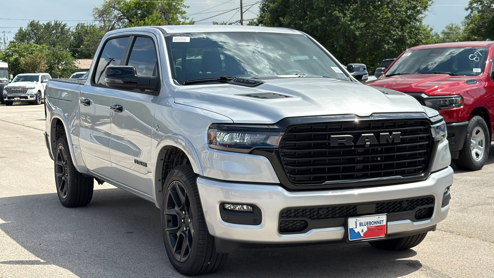 New 2026 Silver Zynith Exterior Paint RAM Laramie image 3
