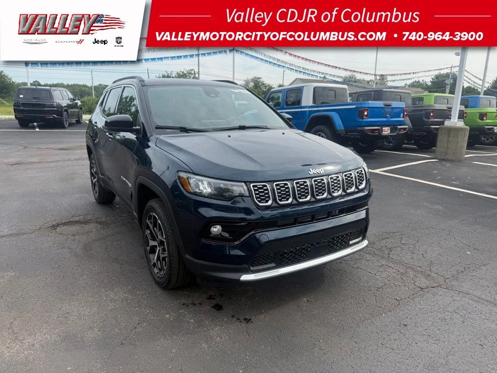 New 2026 Fathom Blue Pearl Coat Jeep Limited image 1
