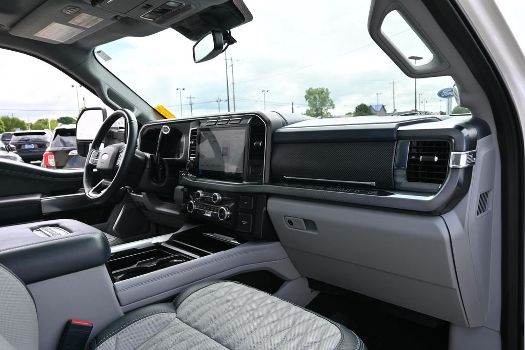 Used 2024 White Metallic Ford Limited image 24