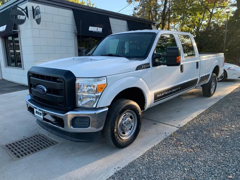 Used 2014 White Ford XL Pickup 4D 8 ft image 3