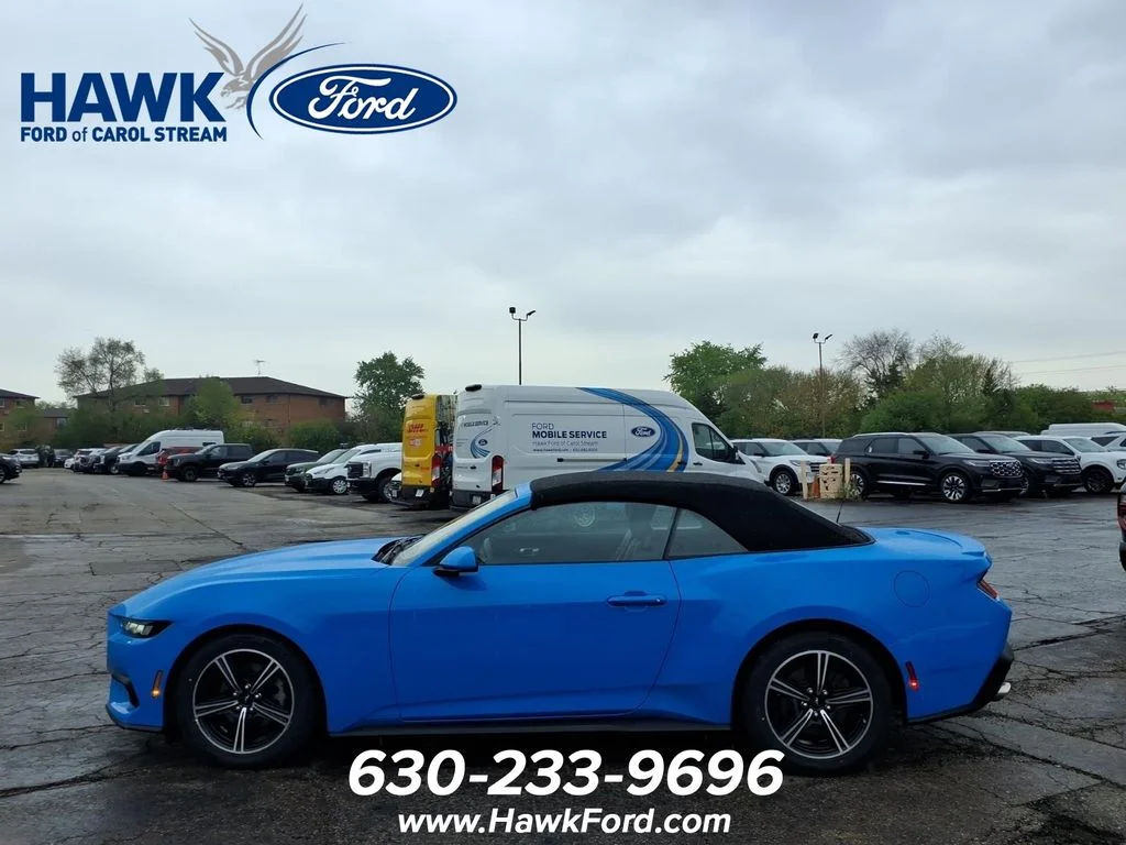 Used 2025 Blue Ford EcoBoost Premium image 4