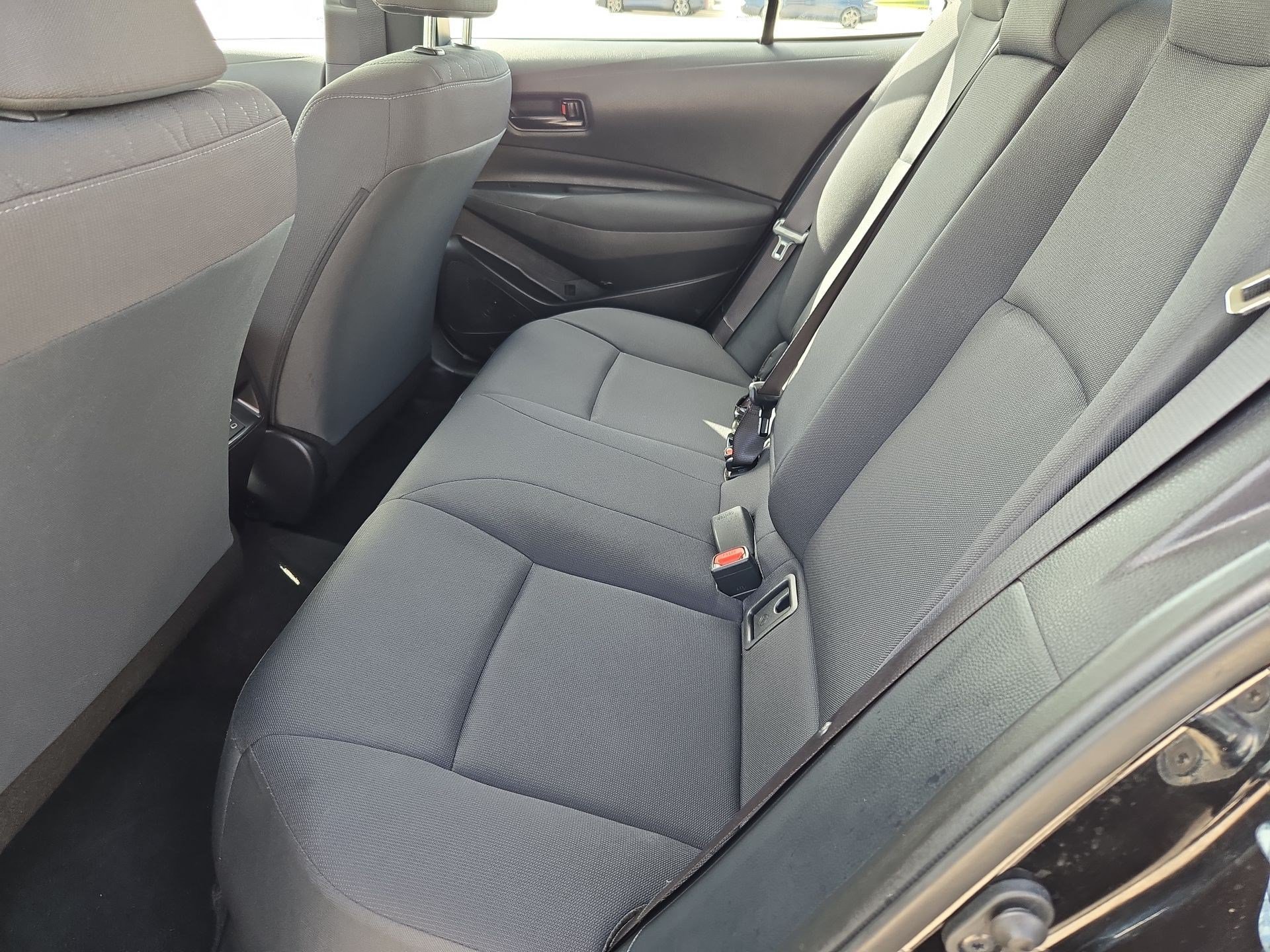 Used 2025 Midnight Black Metallic Toyota LE image 25