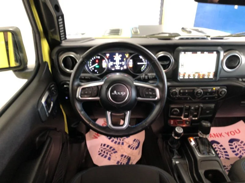Used 2023 Yellow Jeep Rubicon 4xe image 26