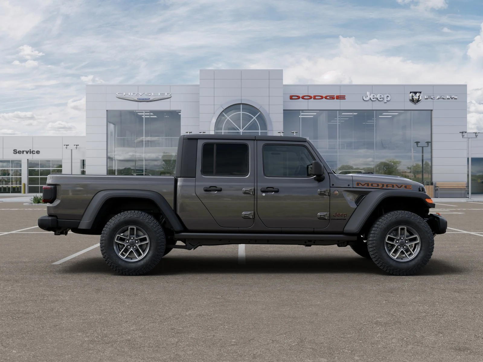 New 2025 Granite Crystal Metallic Clear-Coat Exterior Paint Jeep Mojave image 47