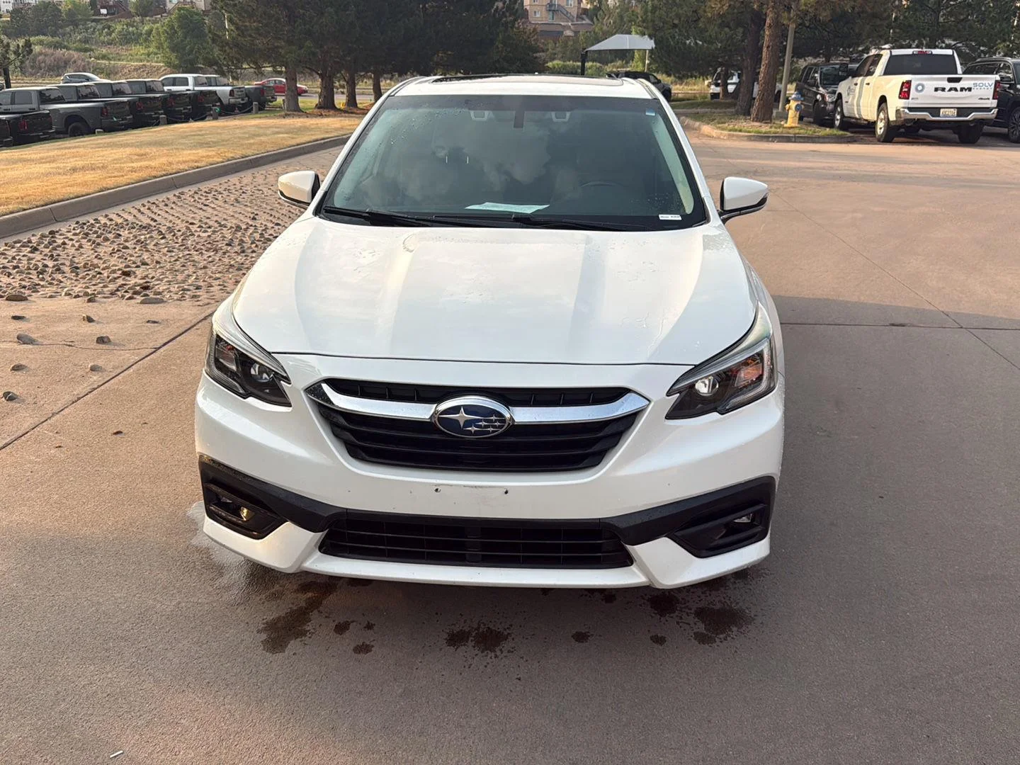 Used 2020 Crystal White Pearl Subaru Premium image 2