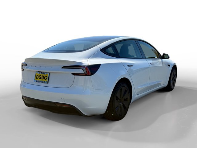 Used 2025 Pearl White Multi-Coat Tesla Long Range image 5