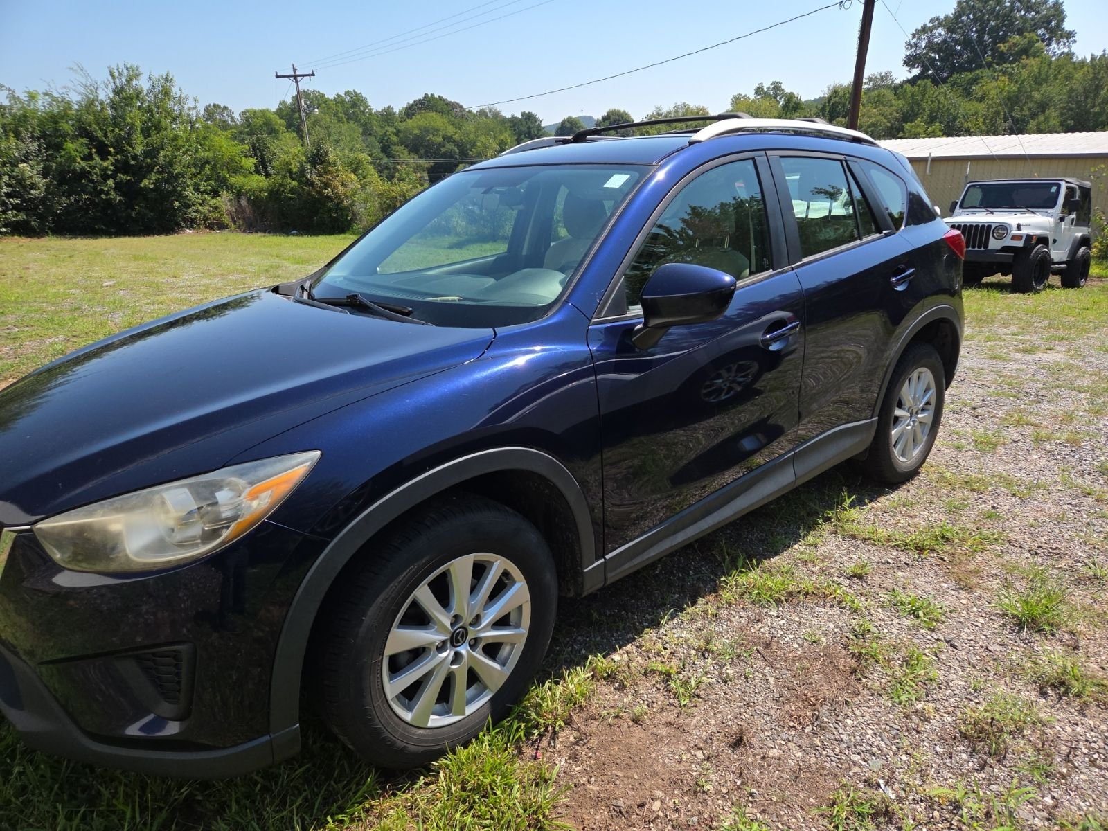 Used 2014 Mazda CX-5 Sport with VIN JM3KE2BEXE0370496 for sale in Connelly Springs, NC