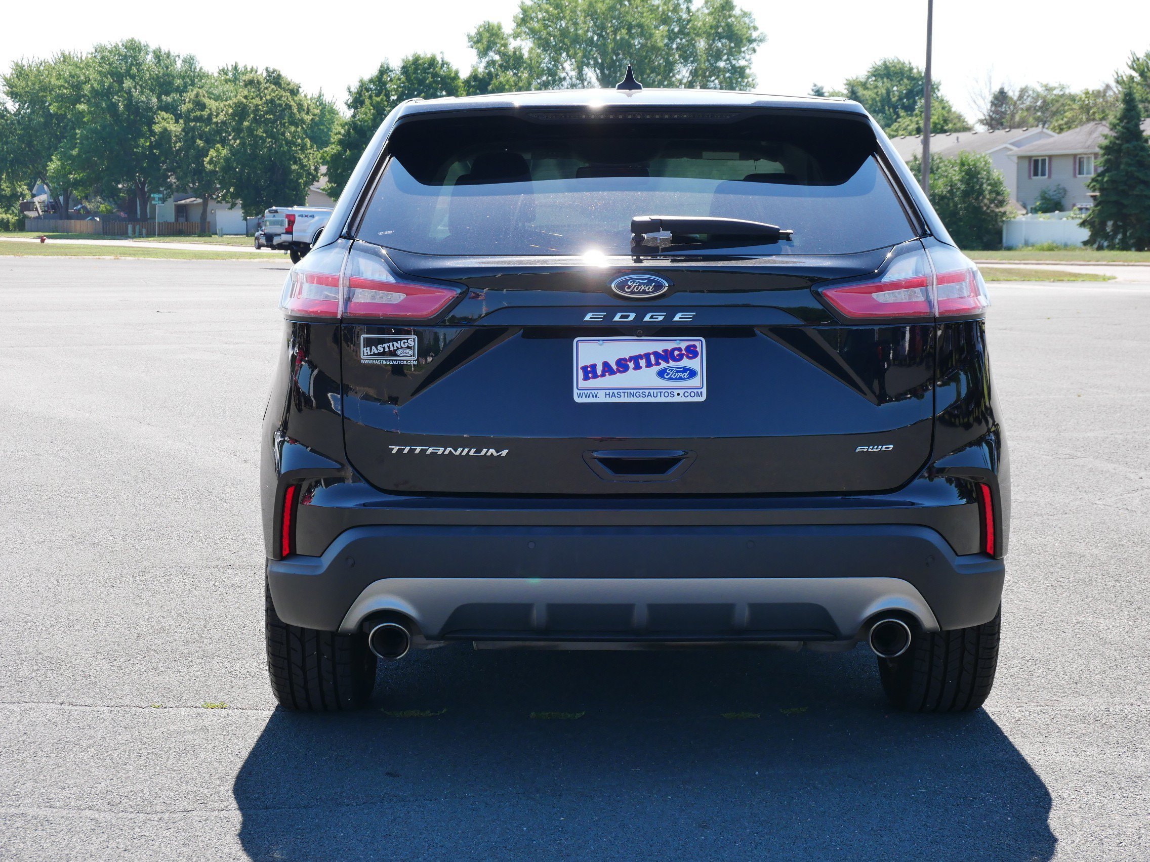 Used 2024 Black Ford Titanium image 4