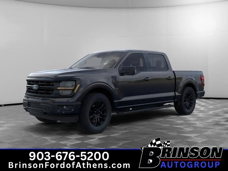 New 2026 Agate Black Metallic Ford XLT image 1