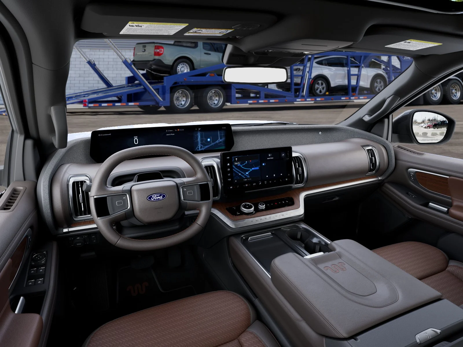 New 2027 Star White Metallic Tri-Coat Ford King Ranch image 9