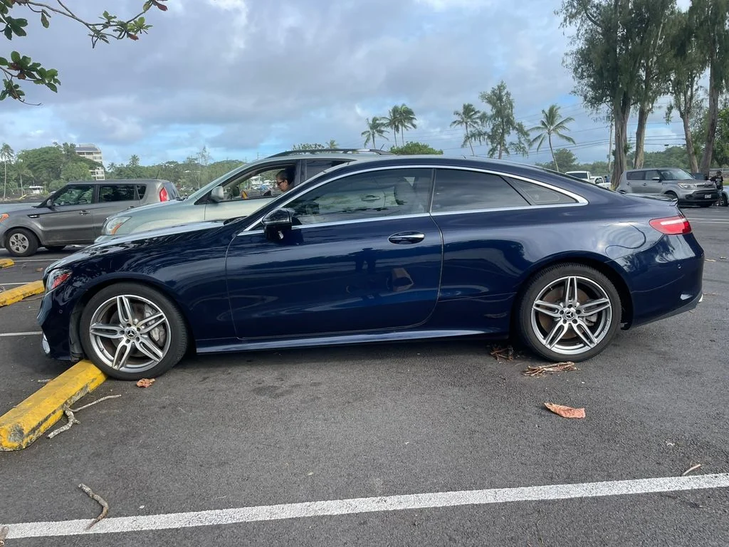 Used 2020 Blue Mercedes-Benz E 450 image 3