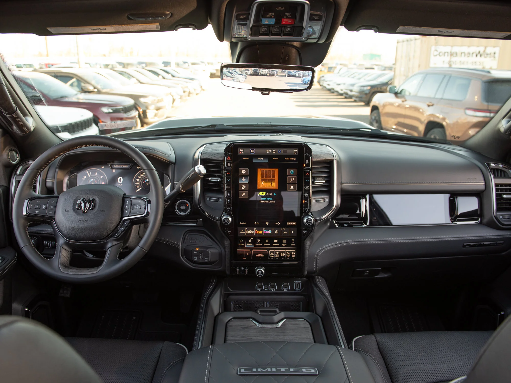 New 2027 Grey RAM Limited Night* Mega Cab 4x4, Sunroof, Passenger Screen, Tow Tech-Plus Group image 12