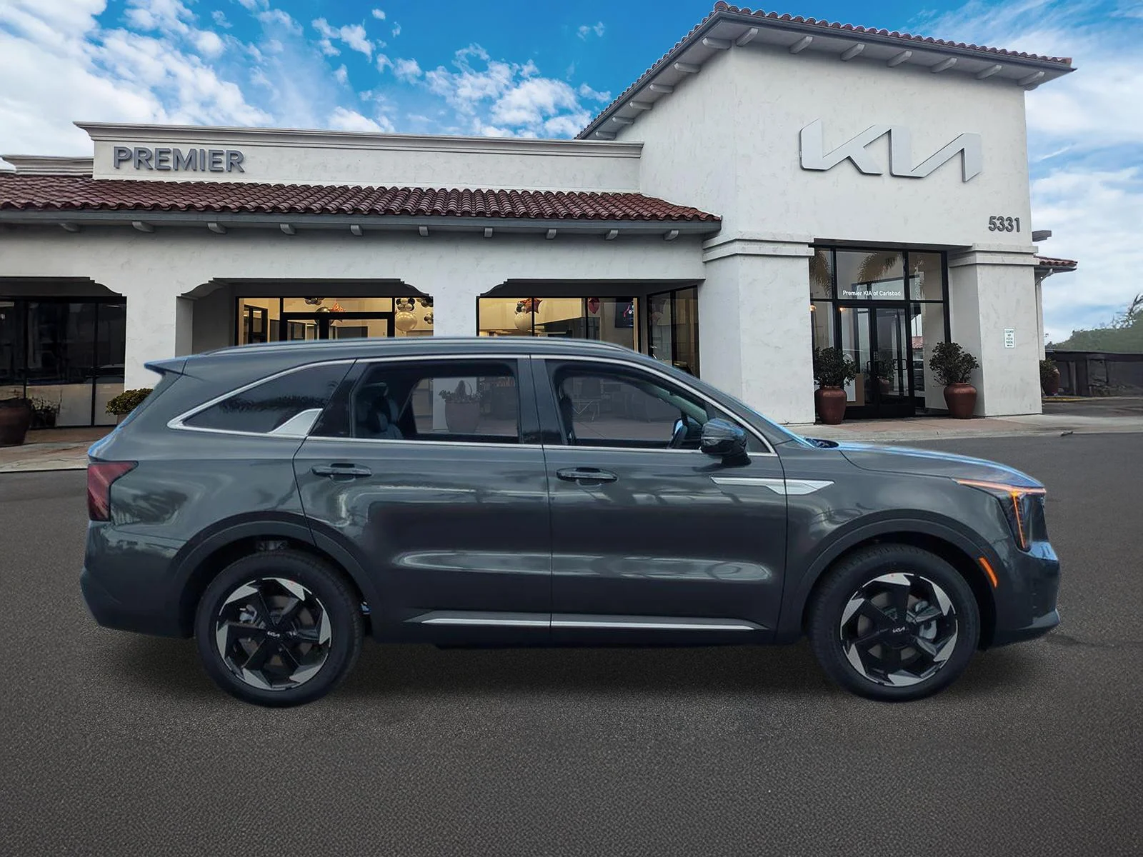 New 2026 Interstellar Gray Kia EX image 9