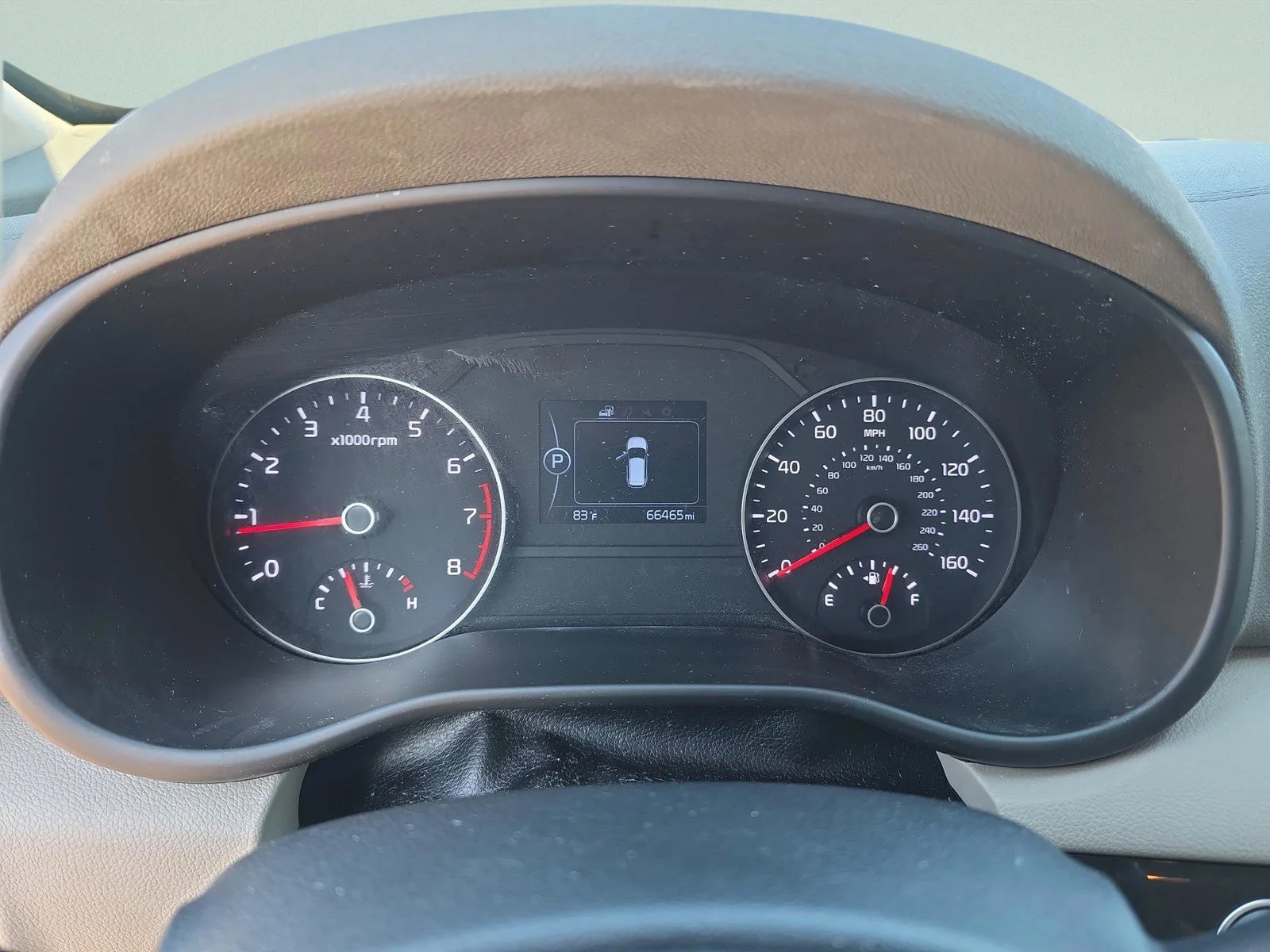 Used 2019 Blue Kia EX image 30