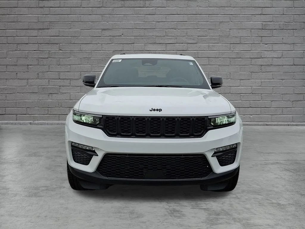 New 2025 Bright White Clearcoat Jeep Limited image 2
