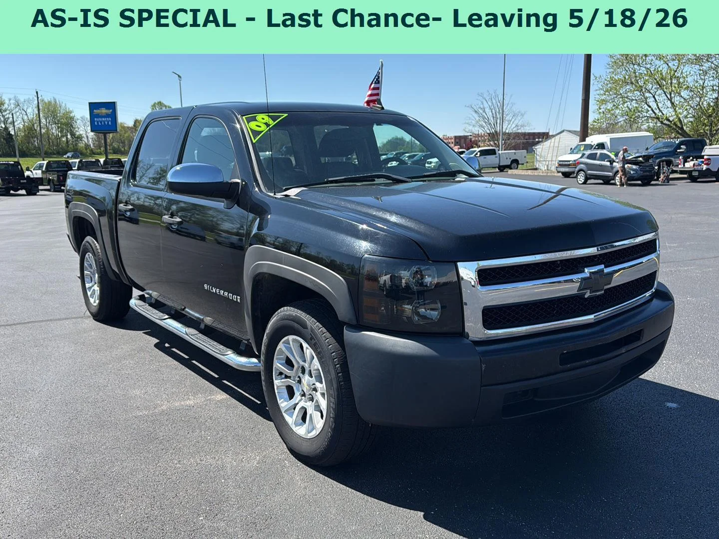 Used 2009 Chevrolet Silverado 1500 Work Truck with VIN 3GCEC13CX9G122561 for sale in Corydon, IN
