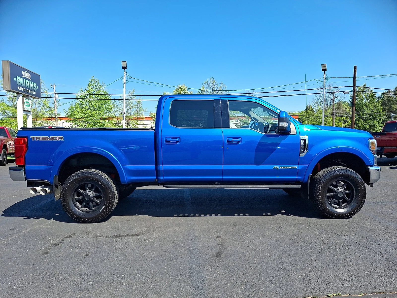Used 2020 Velocity Blue Metallic   E7 Ford LARIAT image 12