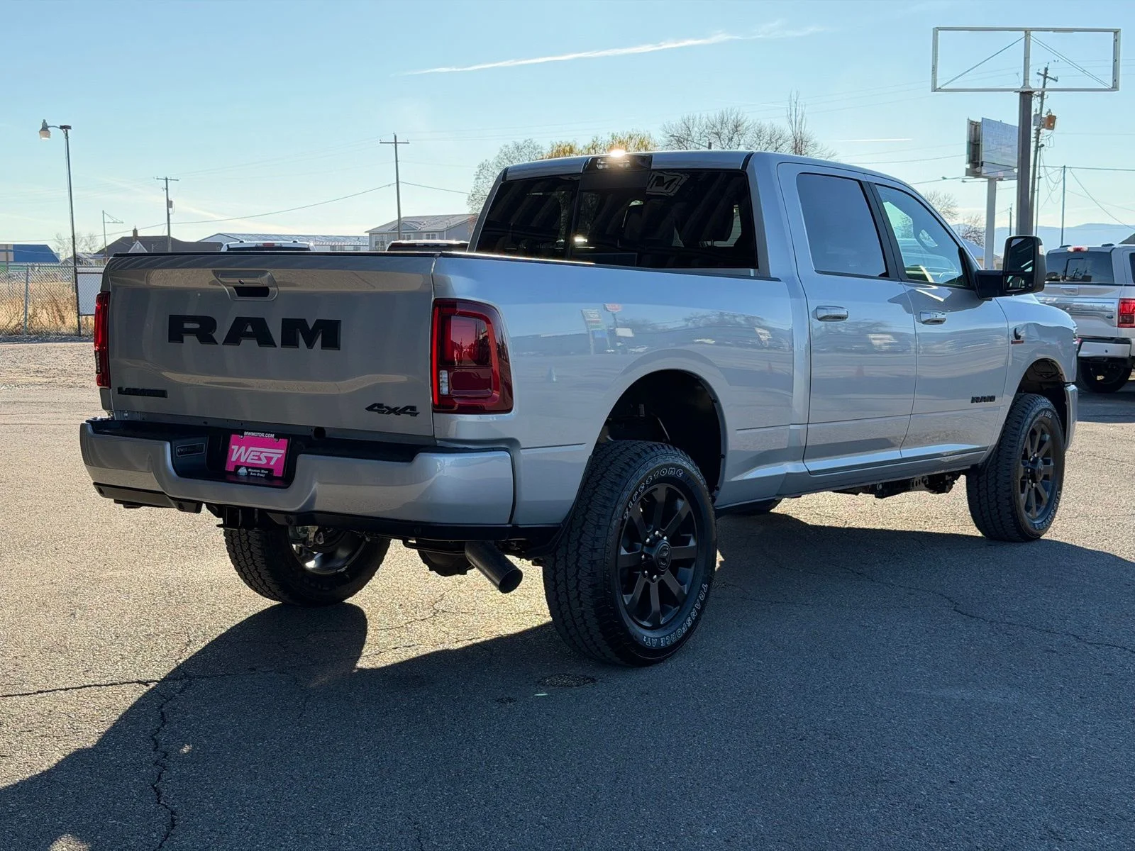New 2026 Silver-Zynith Exterior Paint RAM Laramie image 7