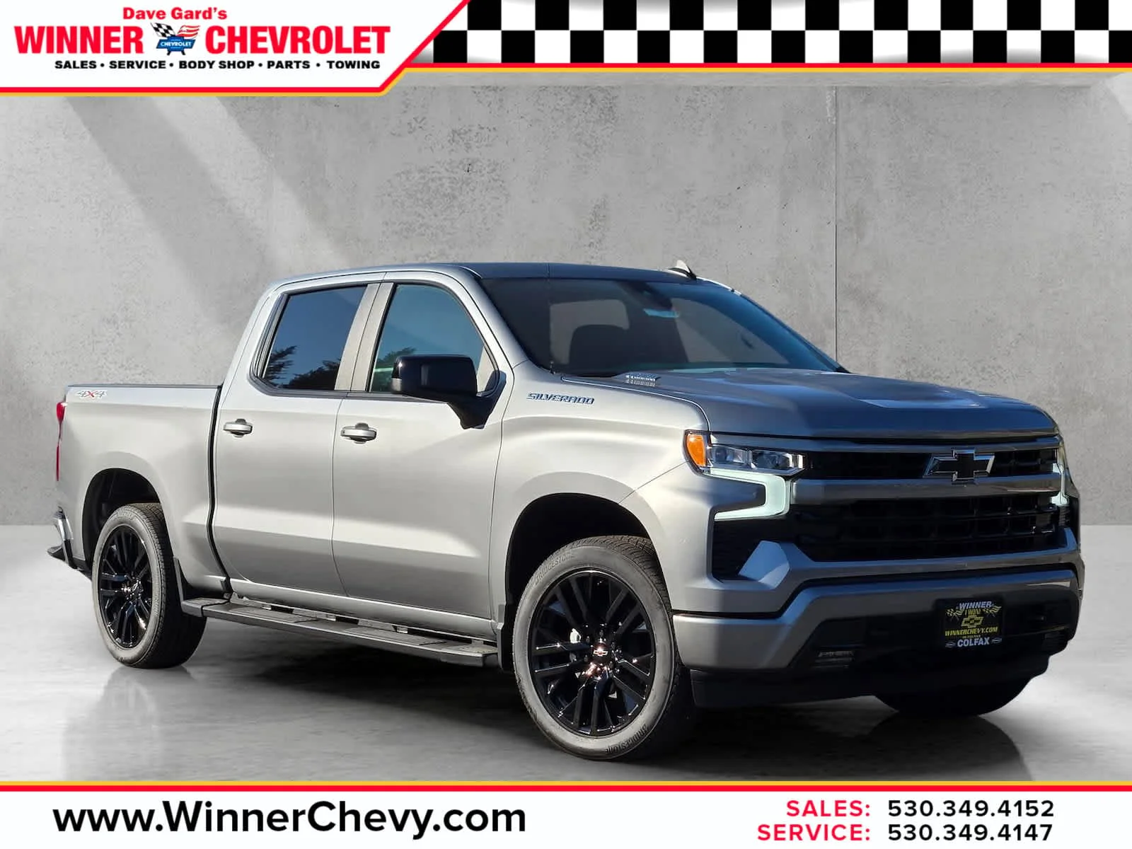 New 2026 Sterling Gray Metallic Chevrolet RST image 1