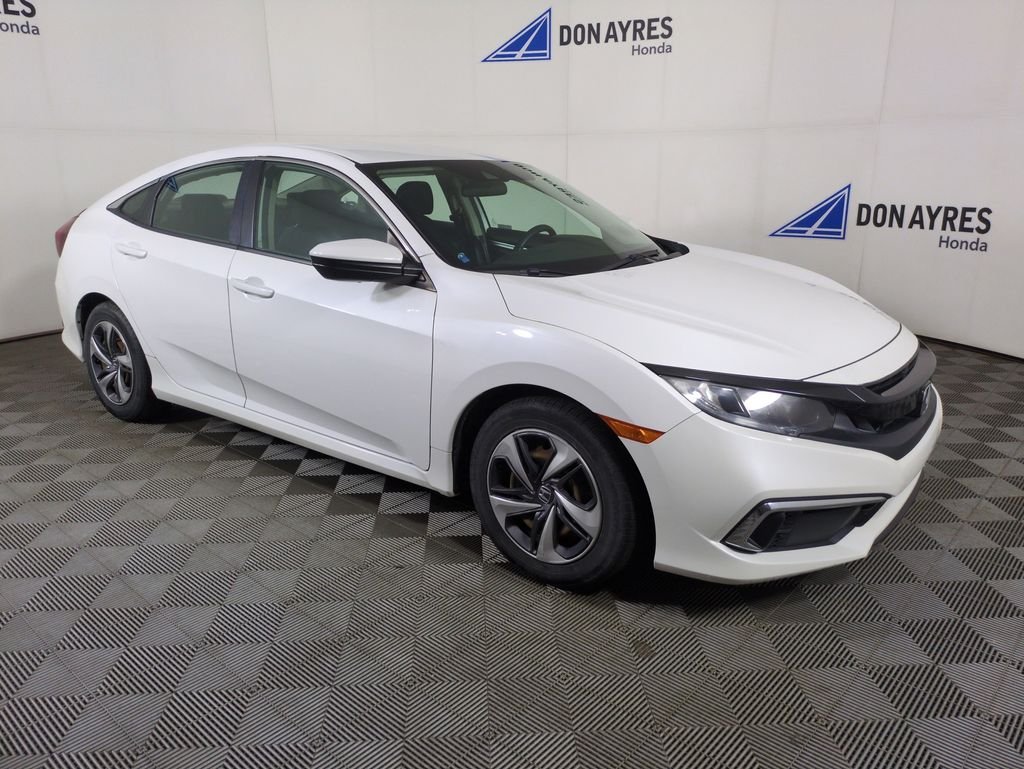 Used 2019 Platinum White Pearl Honda LX image 8