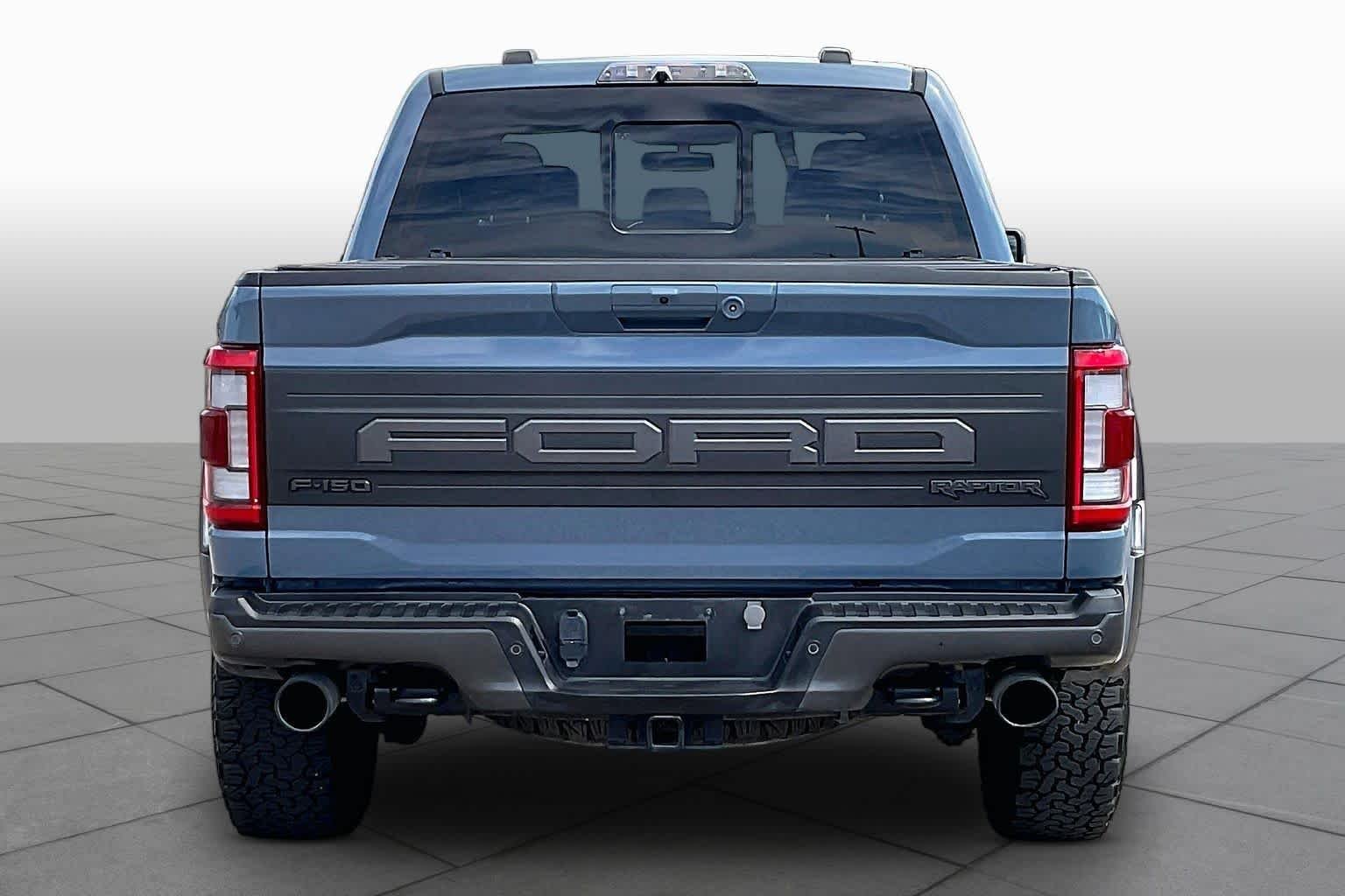 Used 2023 Azure Gray Metallic Tri-Coat Ford Raptor image 5