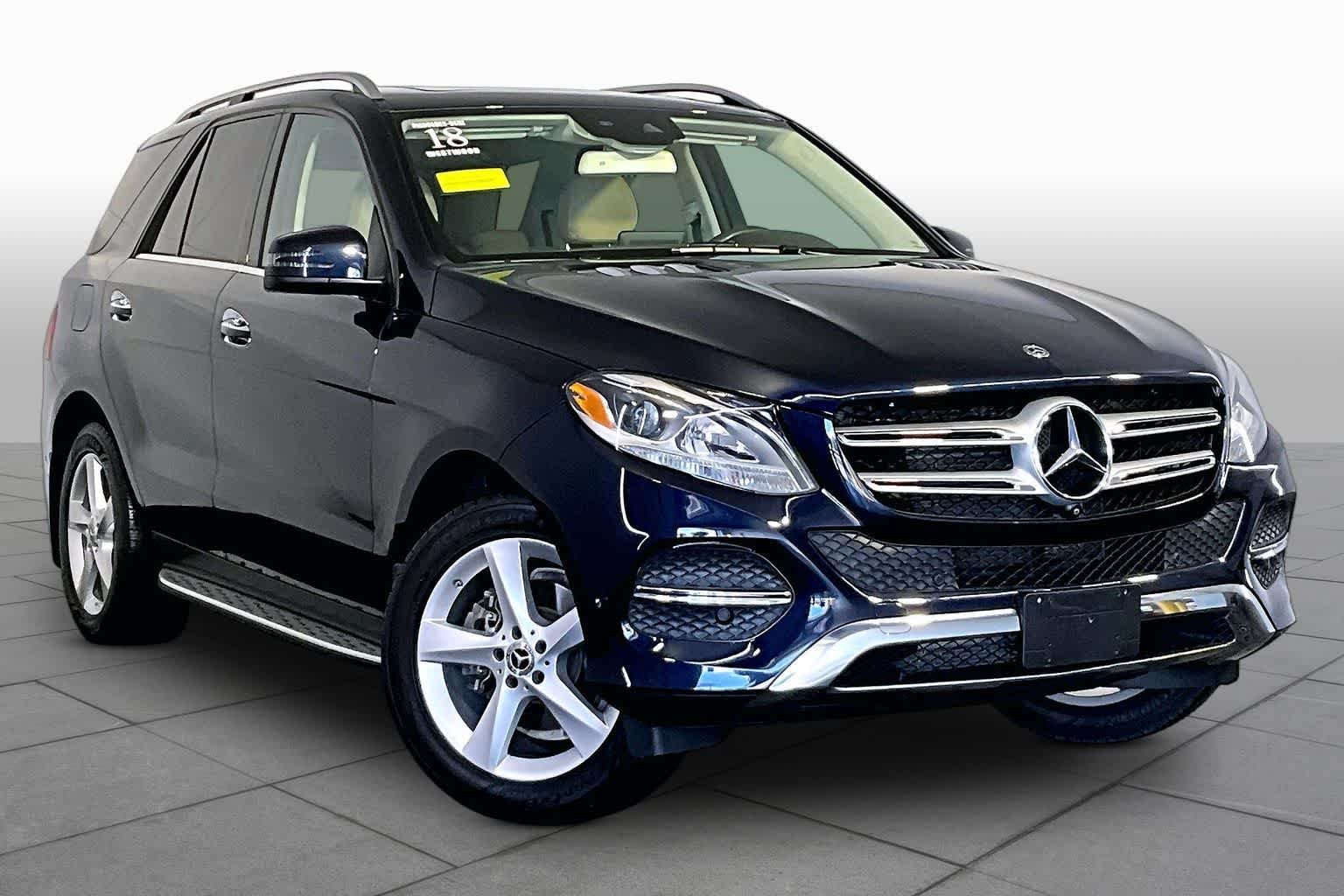 Used 2018 Lunar Blue Metallic Mercedes-Benz GLE 350 image 3