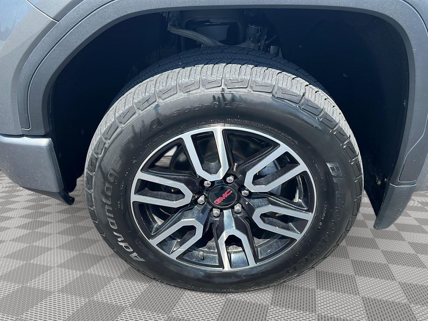 Used 2021 Satin Steel Metallic GMC AT4 image 11
