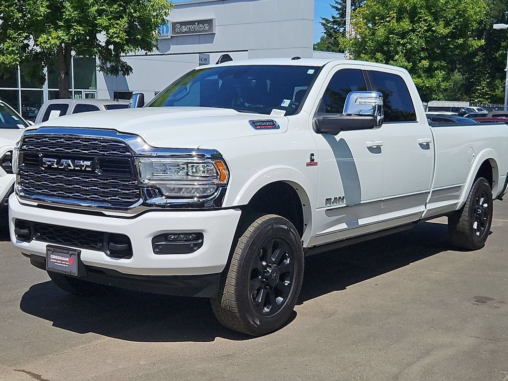 Certified Used 2023 Bright White Clearcoat Ram Limited image 3