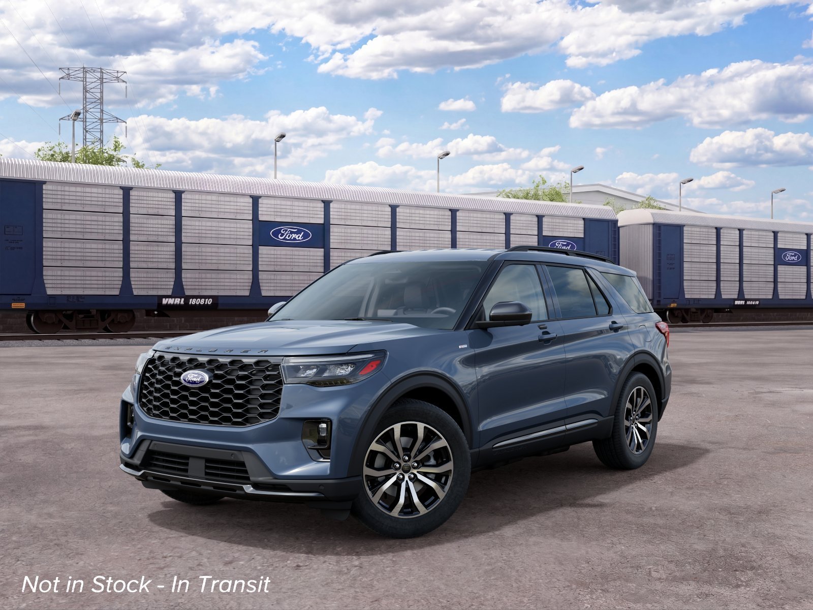 New 2027 Vapor Blue Metallic Ford ST-Line image 2
