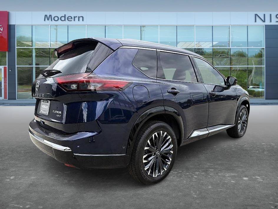 Certified Used 2026 Deep Ocean Blue Pearl Nissan Platinum image 5