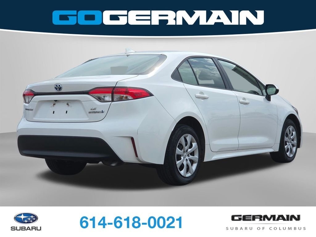 Used 2023 White Toyota LE image 7