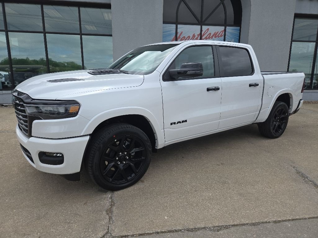 New 2026 Ivory White Tri-Coat Pearl-Coat Exterior Paint RAM Laramie image 3