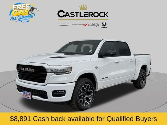 New 2026 Bright White Clear-Coat Exterior Paint RAM Laramie image 1