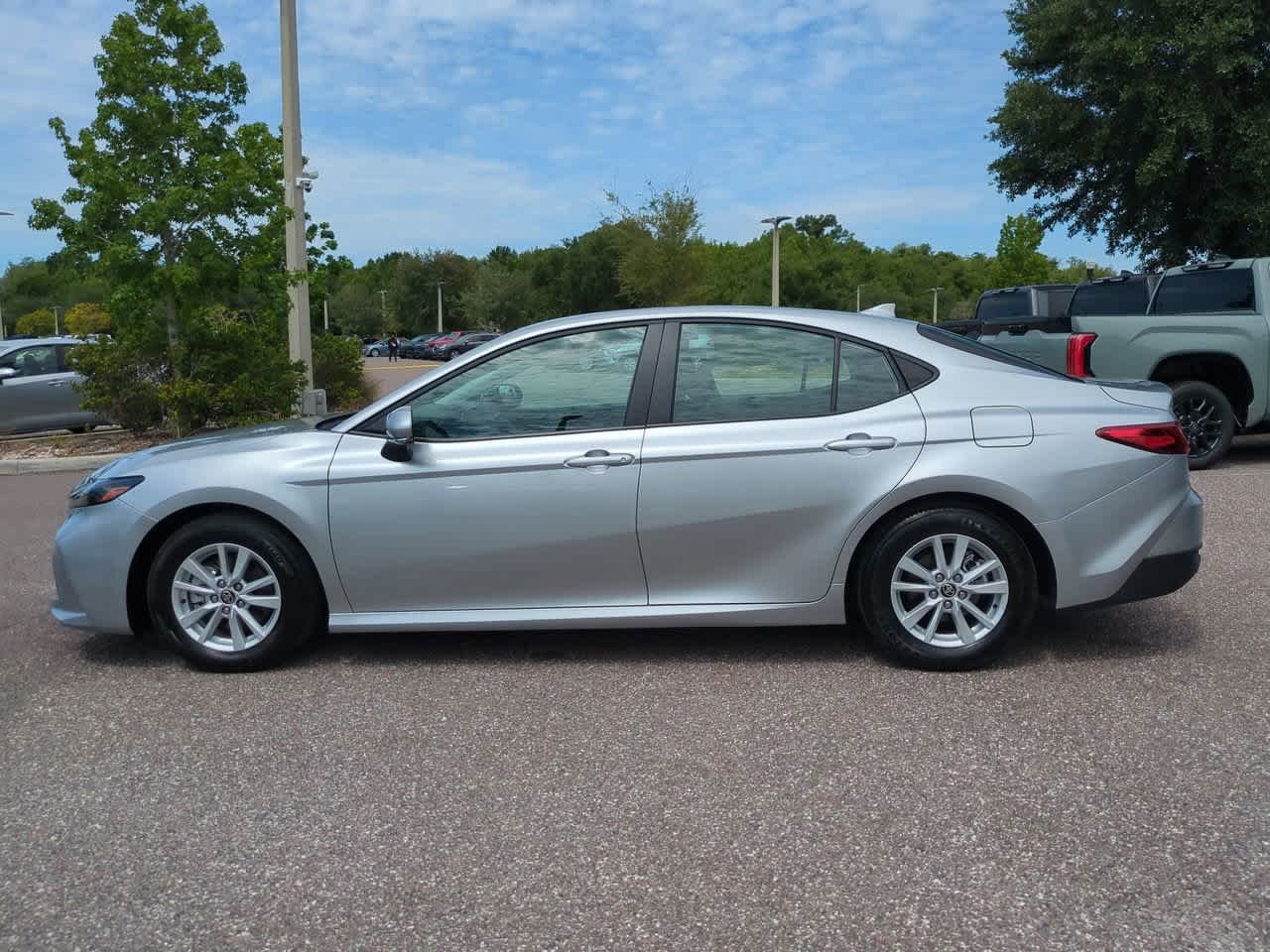 Certified Used 2026 Celestial Silver Metallic Toyota LE image 3