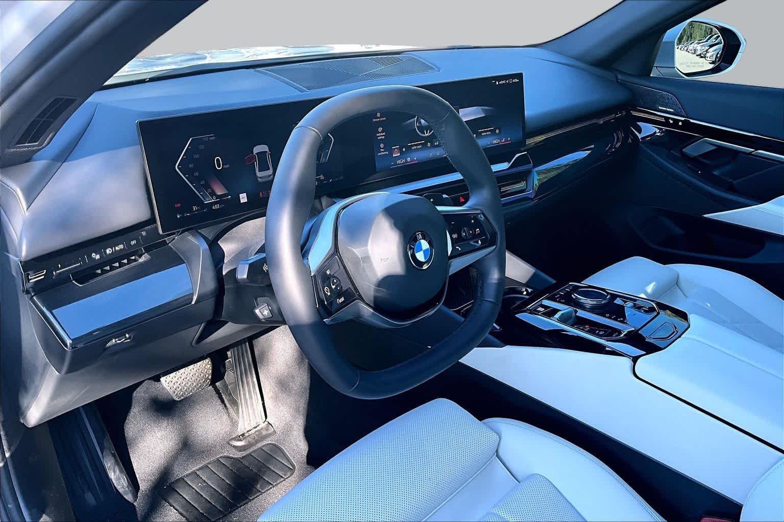 Certified Used 2025 Mineral White Metallic BMW 530i image 17