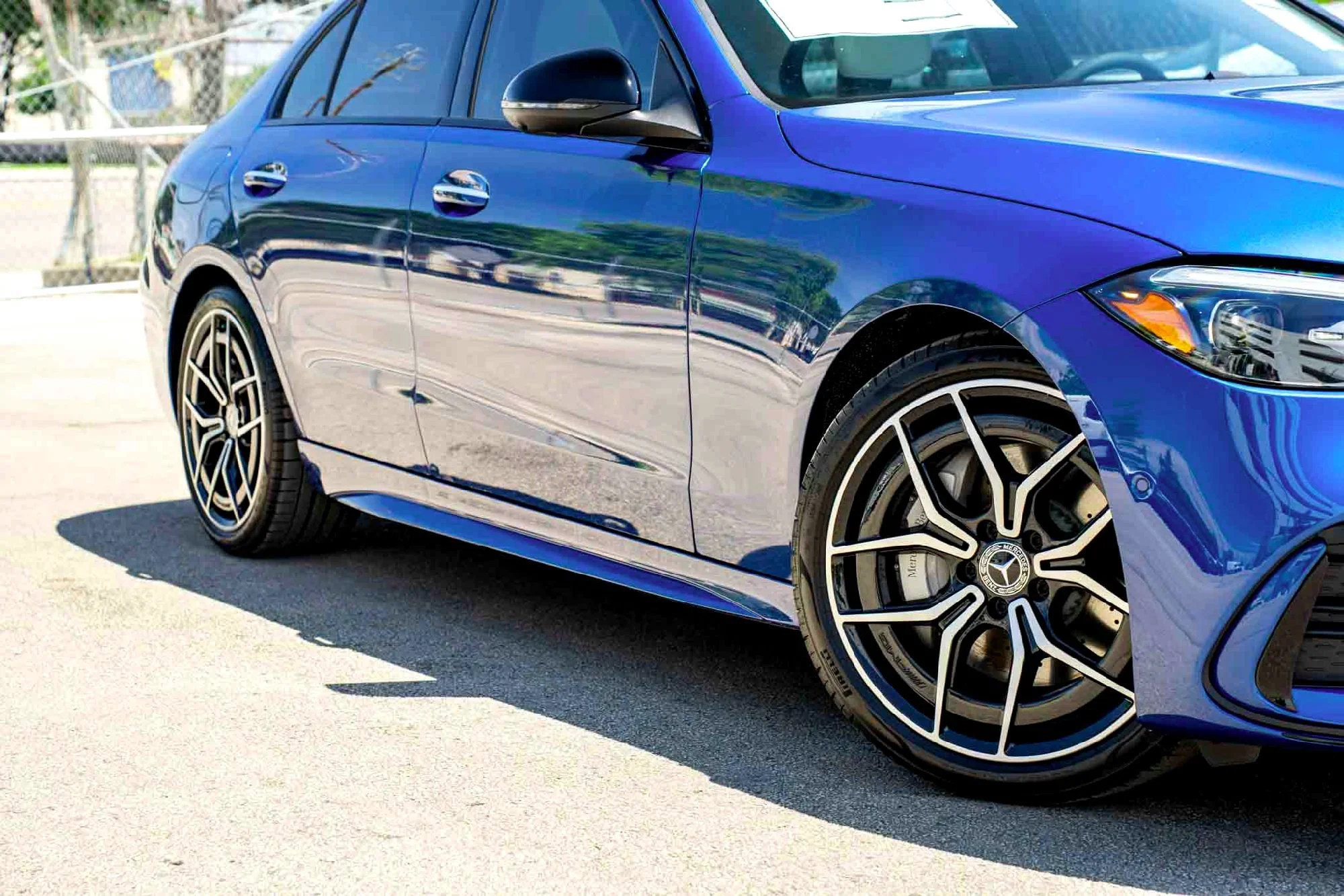 New 2026 Blue Mercedes-Benz C 300 image 2