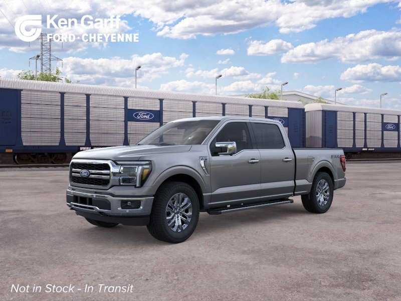 New 2026 Carbonized Gray Metallic Ford LARIAT image 1