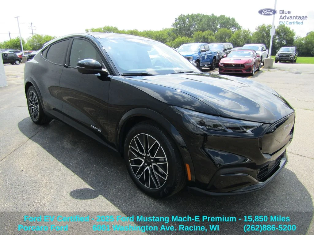 Certified Used 2025 Shadow Black Ford Premium image 12