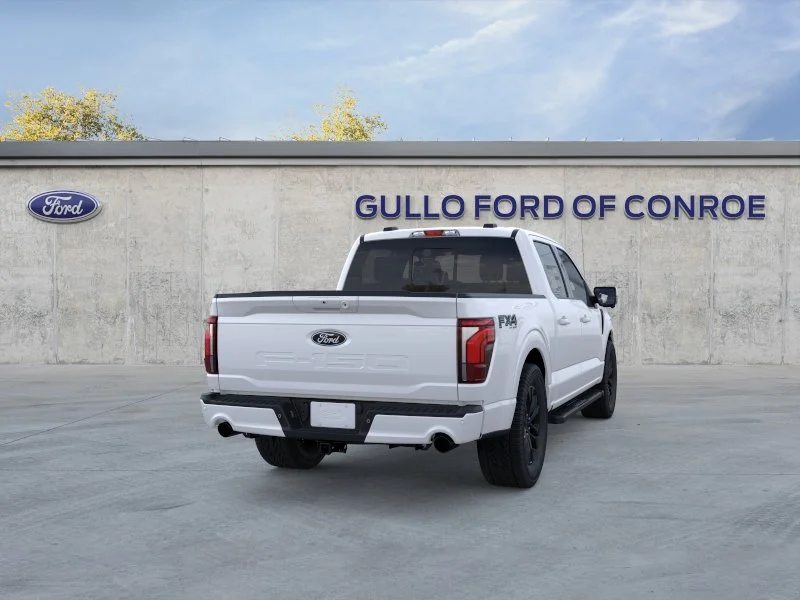 New 2026 Star White Metallic Tri-Coat Ford Lariat® image 8