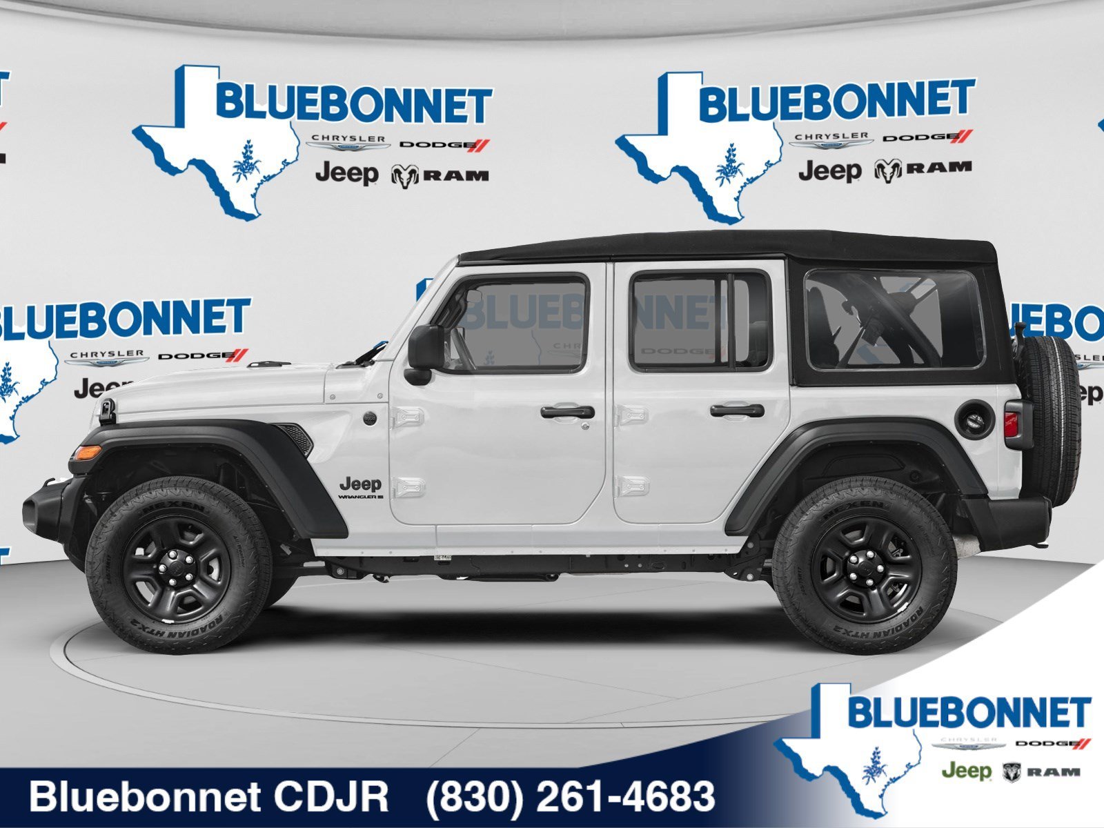 New 2027 Bright White Clear-Coat Paint Jeep Rubicon X image 3