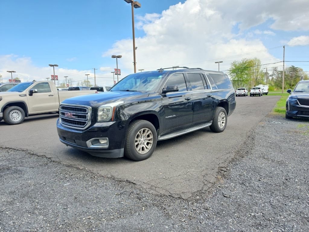 Used 2017 ONYX BLACK GMC SLT image 3