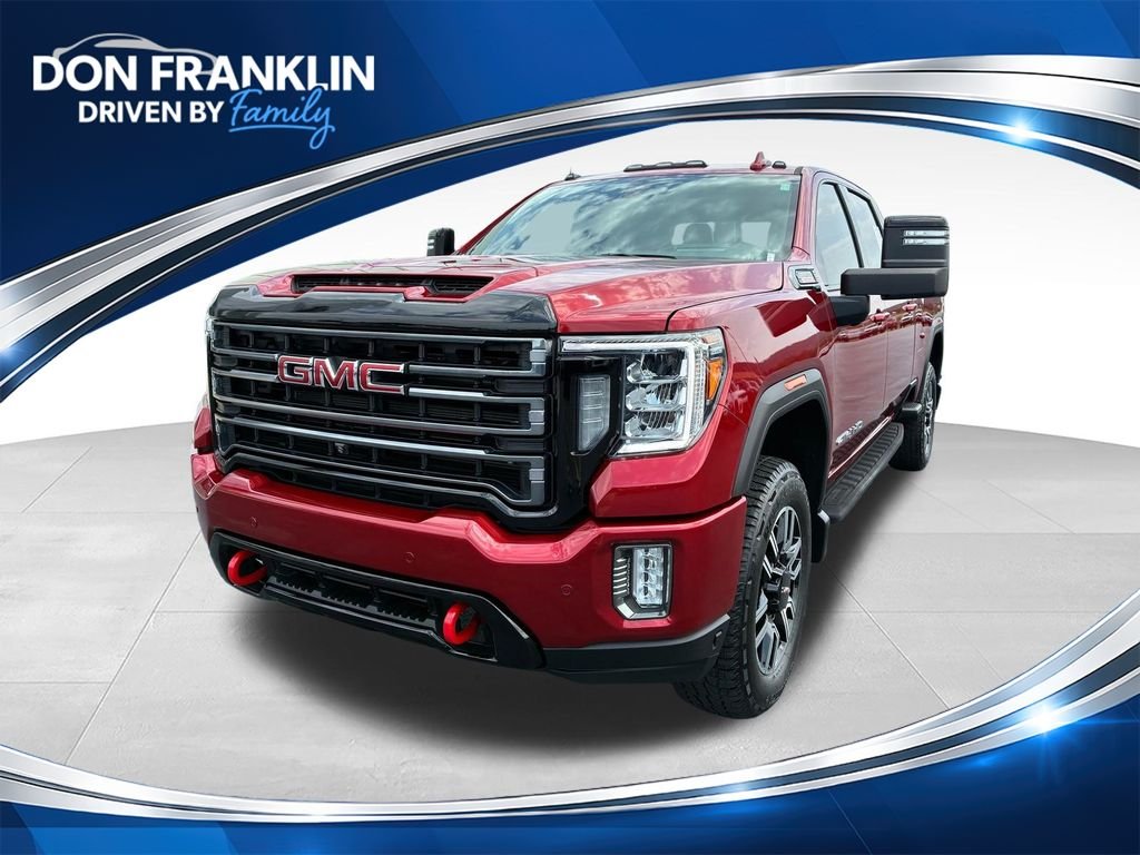 Used 2023 Red GMC AT4 image 1