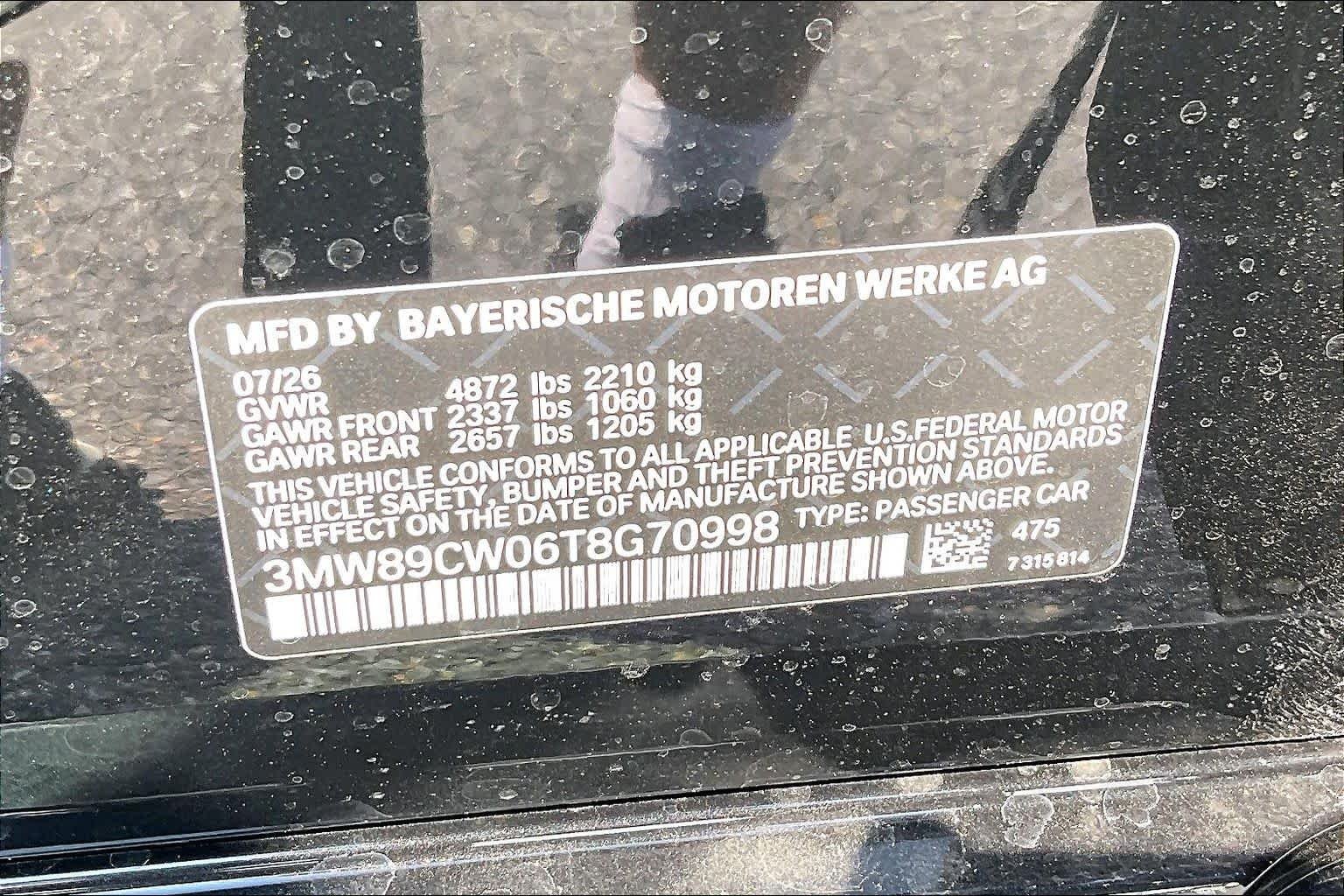 Used 2026 Black Sapphire Metallic BMW 330i NA xDrive image 18